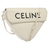 Secondhand Celine Triangle Bag White Leather Bags