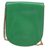 Secondhand Celine Shoulder Bag Green Leather Bags