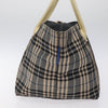 Secondhand Burberry Nova Check Tote canvas check pattern