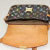 Secondhand Louis Vuitton Sologne Handbag Monogram Multicolor