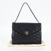 Secondhand Chanel Vintage Envelope Flap Shoulder Bag Quilted