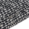 Miu Miu Crystal Clutch Matelasse Gingham Print Canvas