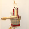 Secondhand Burberry Nova Check Tote Nylon and