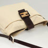 Fendi Vintage FF Buckle Shoulder Bag Canvas