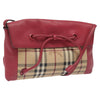 Secondhand Burberry Flap Shoulder Bag Nova Check
