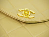 Secondhand Chanel Vintage Tote Beige Leather Accessories