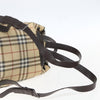 Secondhand Burberry Flap Backpack House Check