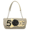 Chanel Camellia No.5 Flap Bag Canvas