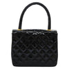 Chanel CC Turnlock Top Handle Flap Bag Patent leather