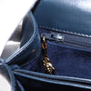 Secondhand Gucci Vintage Handbag Navy Leather Bags