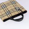 Secondhand Burberry Nova Check Tote canvas check pattern