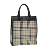 Secondhand Burberry Nova Check Tote canvas check pattern