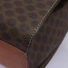 Secondhand Celine Vintage Macadam Circle Logo Shoulder Bag Canvas and