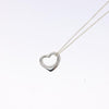 Secondhand Tiffany & Co. Elsa Peretti Open Heart Pendant Necklace Sterling