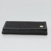 Fendi FF Flap Wallet Zucca Canvas with Embossed Leather