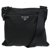 Secondhand Prada Front Pocket Messenger Bag Tessuto