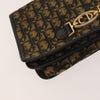 Christian Dior Vintage Trotter Shoulder Bag Canvas