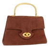 Secondhand Givenchy Vintage Handbag Brown Suede Bags