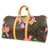Louis Vuitton Keepall Bag Limited Edition Monogram Roses