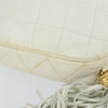 Chanel Vintage Diamond Tassel Crossbody Quilted Lambskin