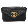 Chanel Vintage CC Mini chain Shoulder Bag Leather
