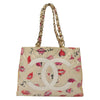Secondhand Chanel Vintage CC Chain Tote Printed