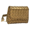 Bottega Veneta Chain Flap Shoulder Bag Leather