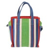 Secondhand Balenciaga Bazar Convertible Tote Striped