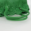 Secondhand Bottega Veneta Intrecciato Green Leather Bags