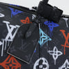 Secondhand Louis Vuitton Keepall Bandouliere Bag Graffiti Monogram Eclipse