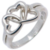 Secondhand Tiffany & Co. Triple heart ring Silver 925