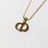 Secondhand Christian Dior CD Logo necklace