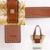 Secondhand Loewe Basket Tote Raffia