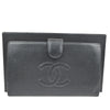 Secondhand Chanel CC Bifold Wallet Quilted Caviar