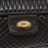 Bally Vintage Chain Shoulder Bag Quilted Leather