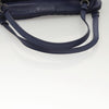 Secondhand Bottega Veneta Intrecciato Navy Leather Bags