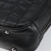 Secondhand Chanel Vintage Button Tote Quilted Caviar