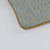 Fendi Vintage Flat Crossbody Bag Zucchino Canvas