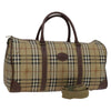 Secondhand Burberry Convertible Weekend Duffle Bag Haymarket