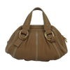 Secondhand Bvlgari Doppio Handbag Brown Leather Bags