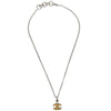 Secondhand Chanel Vintage CC Pendent Necklace Plated