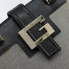 Secondhand Gucci Vintage Handbag Gray Canvas Bags