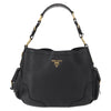 Prada Side Pocket Hobo Vitello Daino