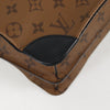 Louis Vuitton City Malle Handbag Reverse Monogram Canvas and Leather