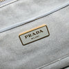 Secondhand Prada Canapa Tote Gray Canvas Bags