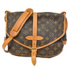 Louis Vuitton Saumur Handbag Monogram Canvas