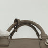 Secondhand Loewe Amazona Bag Gray Leather Bags