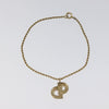 Secondhand Christian Dior CD Logo Bracelet