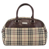 Secondhand Burberry Nova Check Bowling Bag
