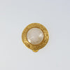 Secondhand Chanel Vintage Earring Gold Metal Jewelry